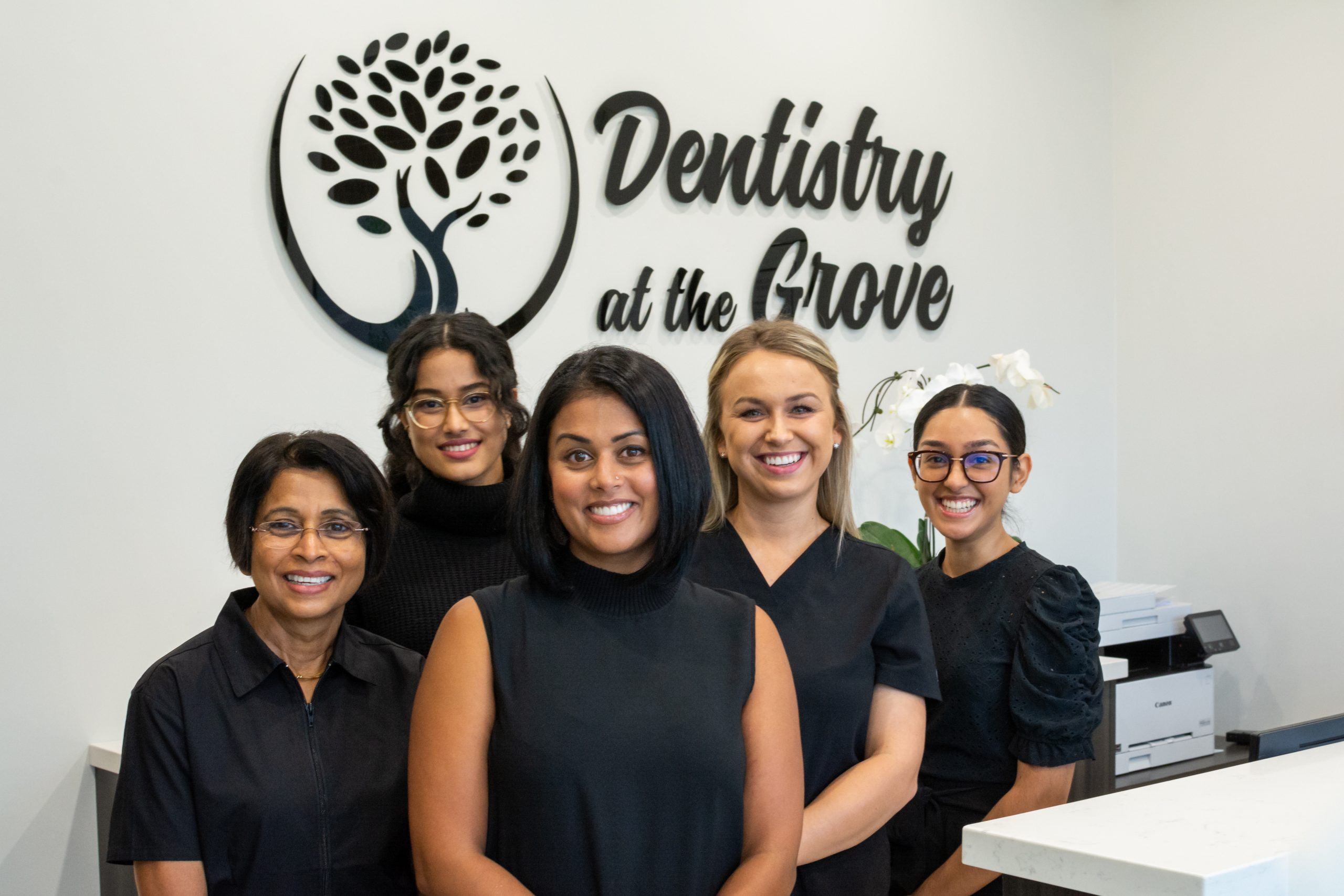 Dentistry At The Grove logo