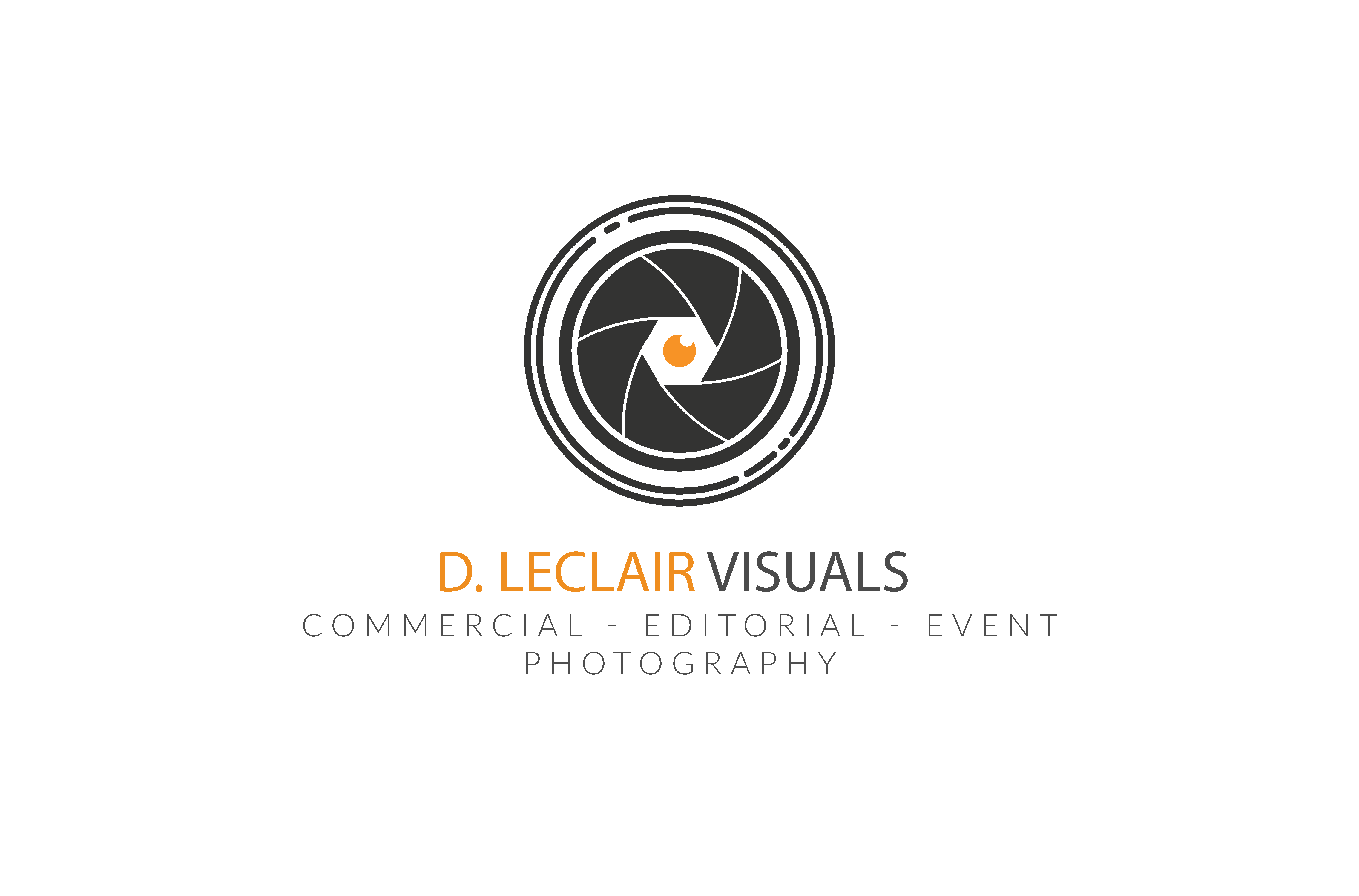 D. LeClair Visuals logo