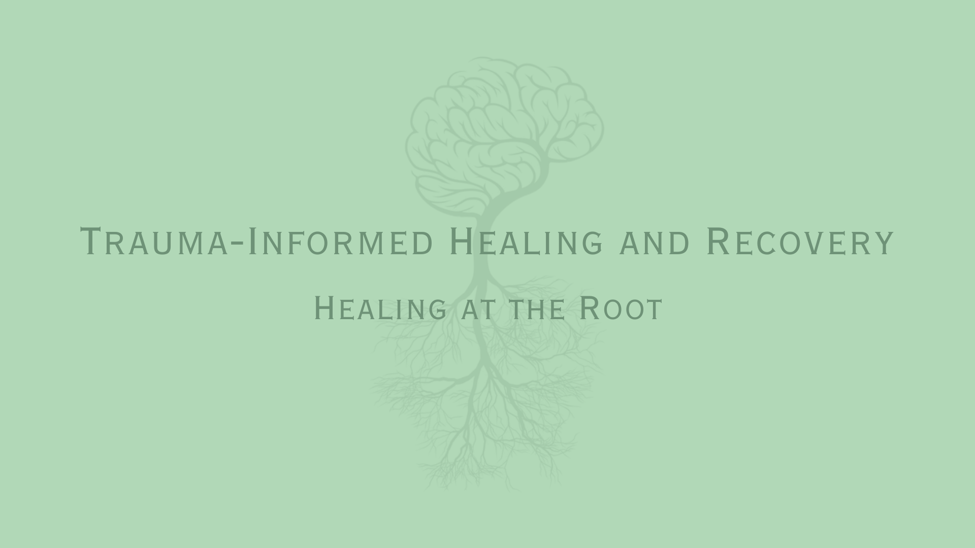 Trauma-Infromed Healing and Recovery logo