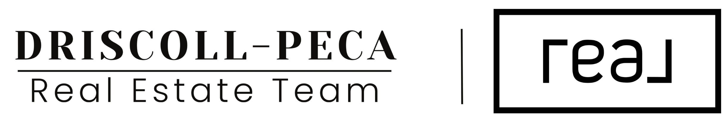 The Driscoll-Peca Real Estate Team at REAL Brokerage logo