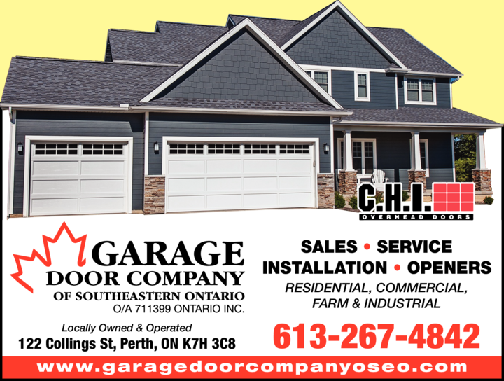 Garage Door Company Belleville, ON Eastern Ontario Local